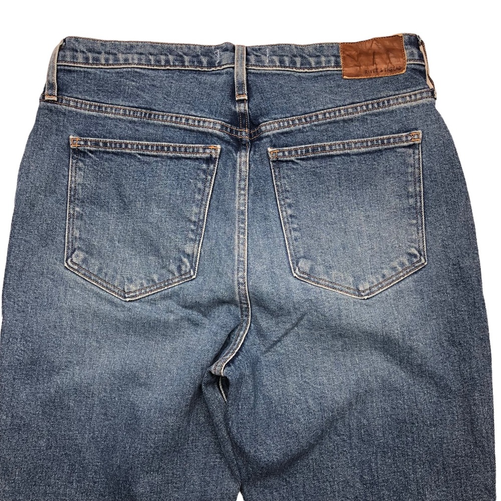 Madewell Rivet & Thread High Rise Stovepipe Jeans - Picture 6 of 14